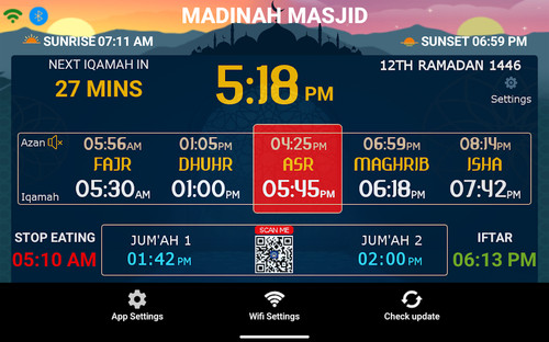 Azan clock for home islamic - home,