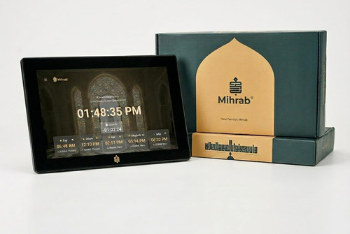 Azan clock with wifi - 10",
