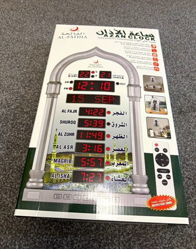 Azan clock fatiha - al-fatiha, -4008pro