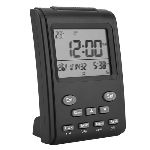 Muslim prayer clock digital - prayer,
