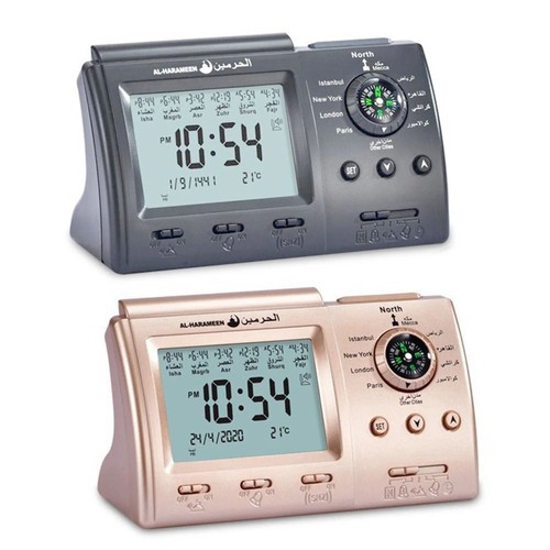 Muslim table clock with - muslim,